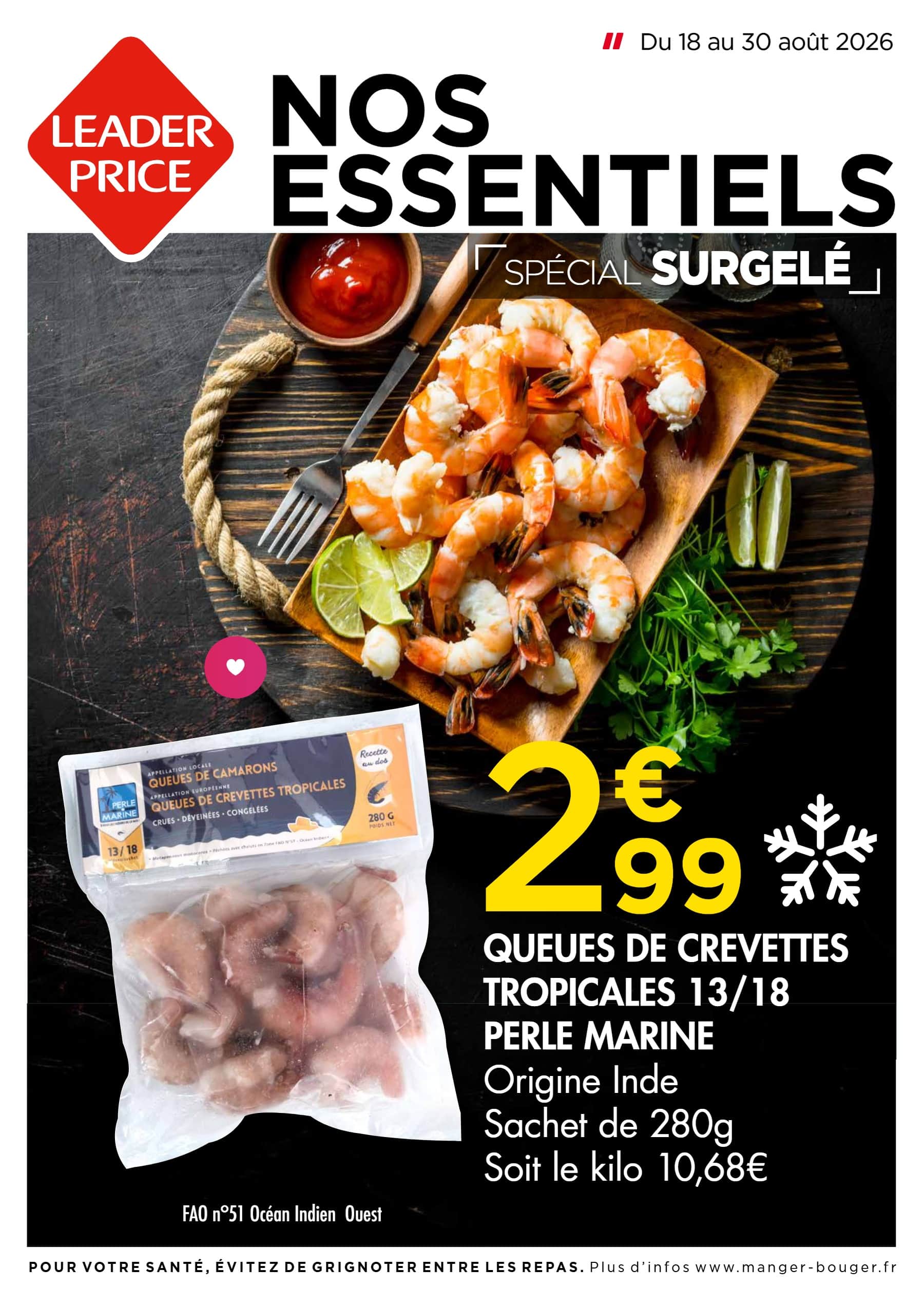 NOS ESSENTIELS - SPÉCIAL SURGELÉ