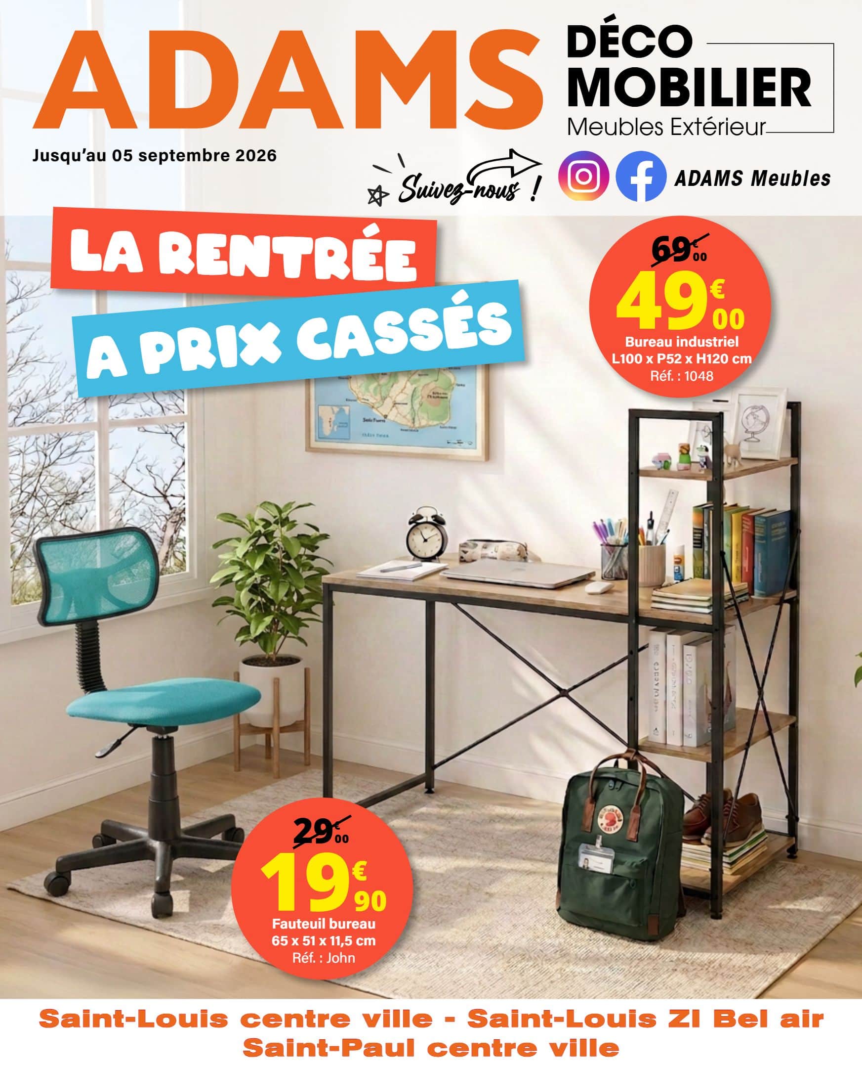 LA RENTRÉE À PRIX CASSÉS