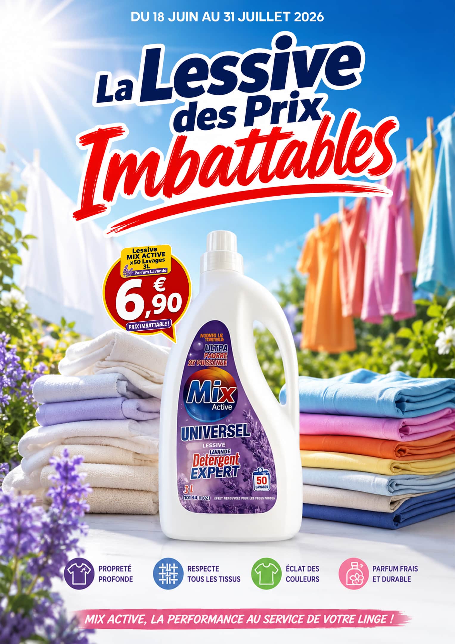  LA LESSIVE DES PRIX IMBATTABLES CDC