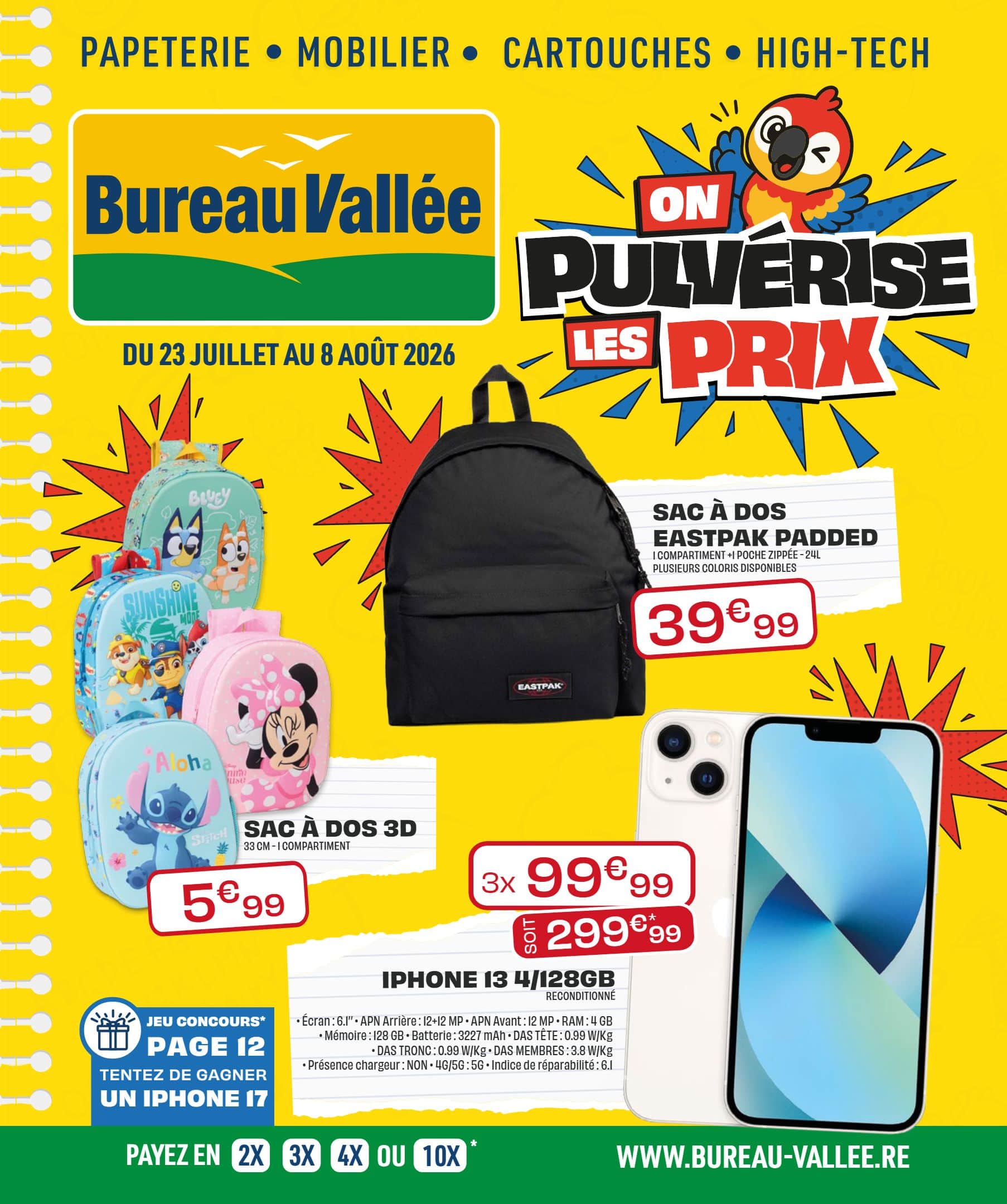 ON PULVÉRISE LES PRIX