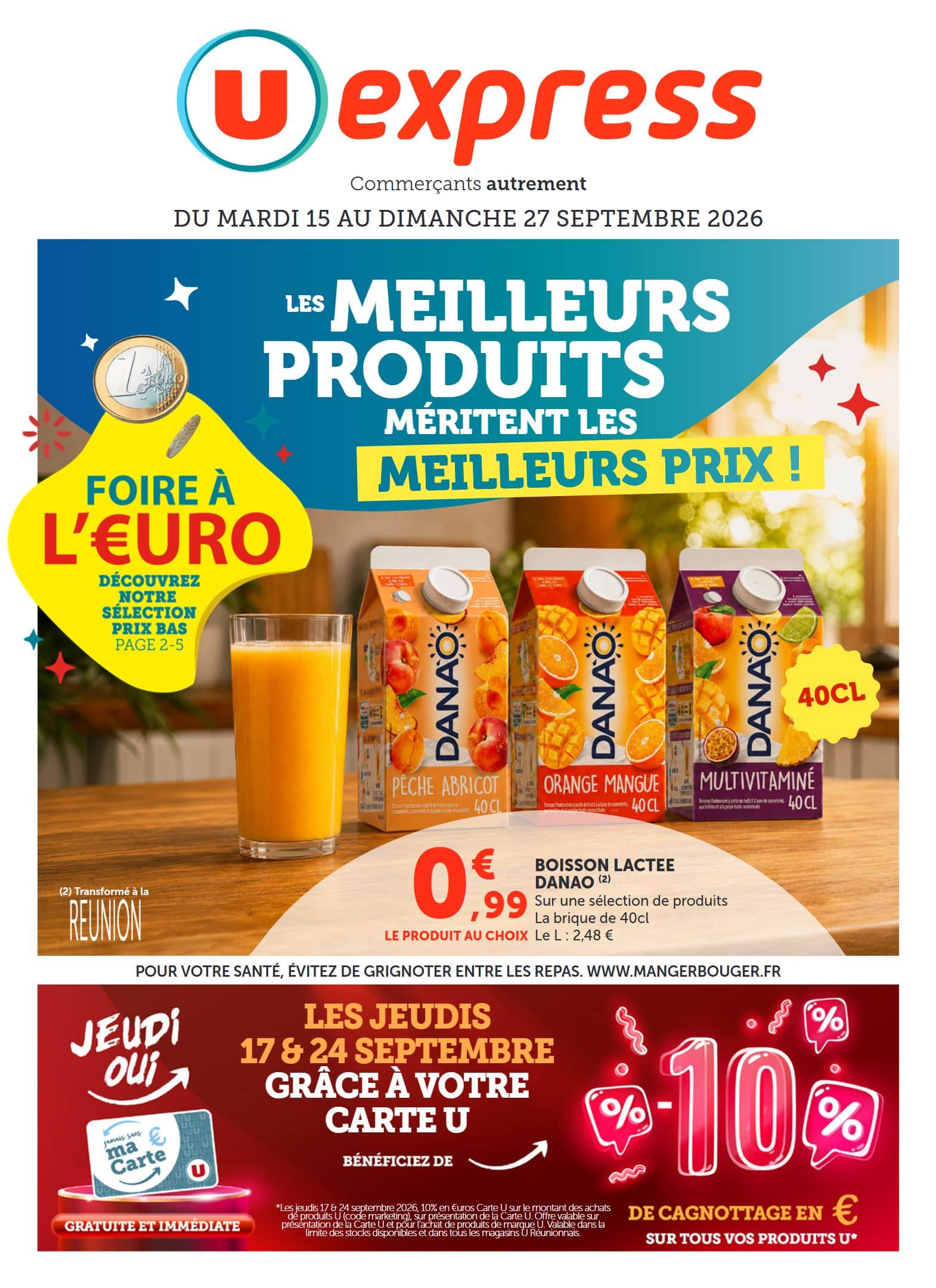 LES MEILLEURS PRODUITS MÉRITENT LES MEILLEURS PRIX !