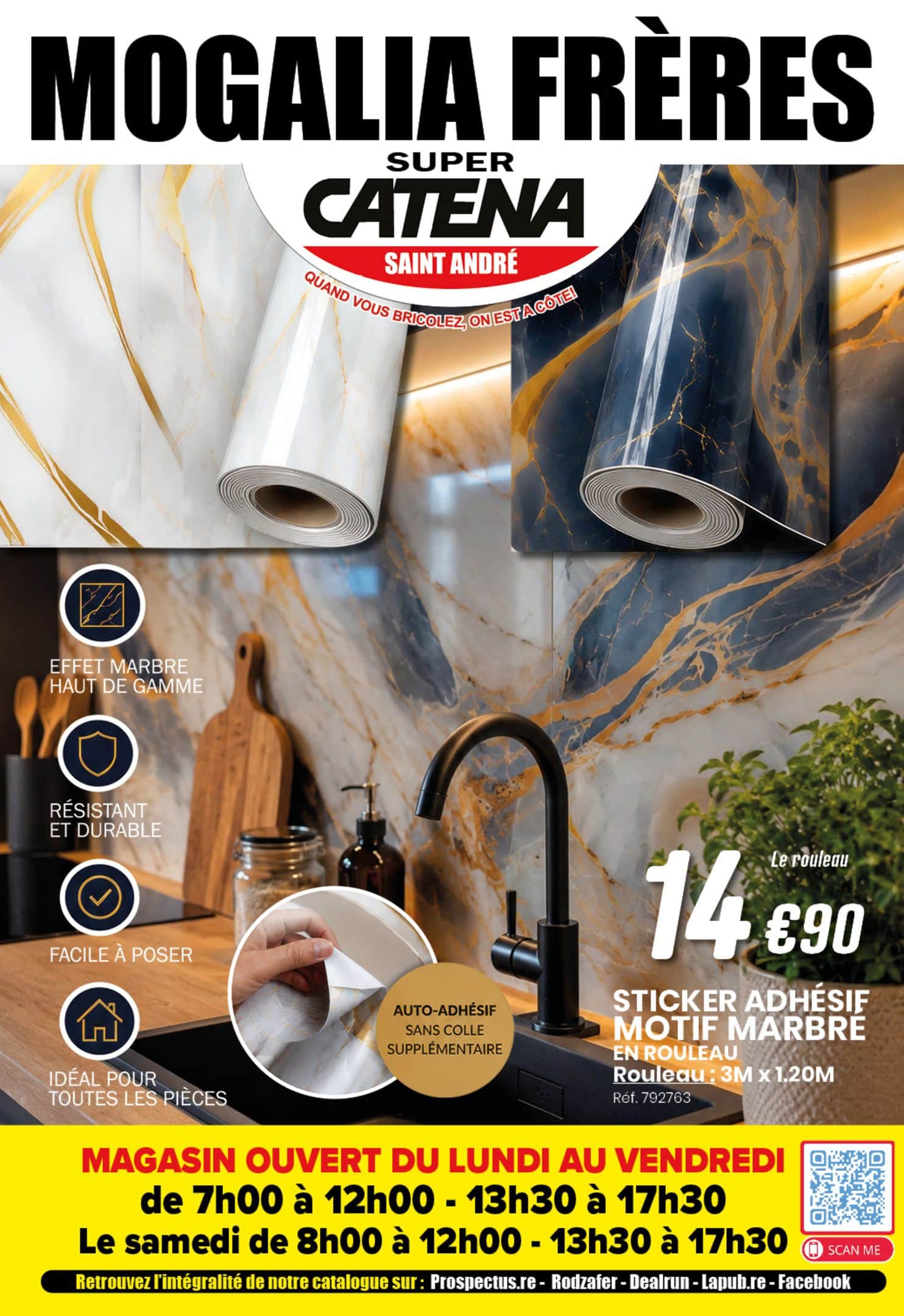 FLYER 3 - STICKER ADHÉSIF