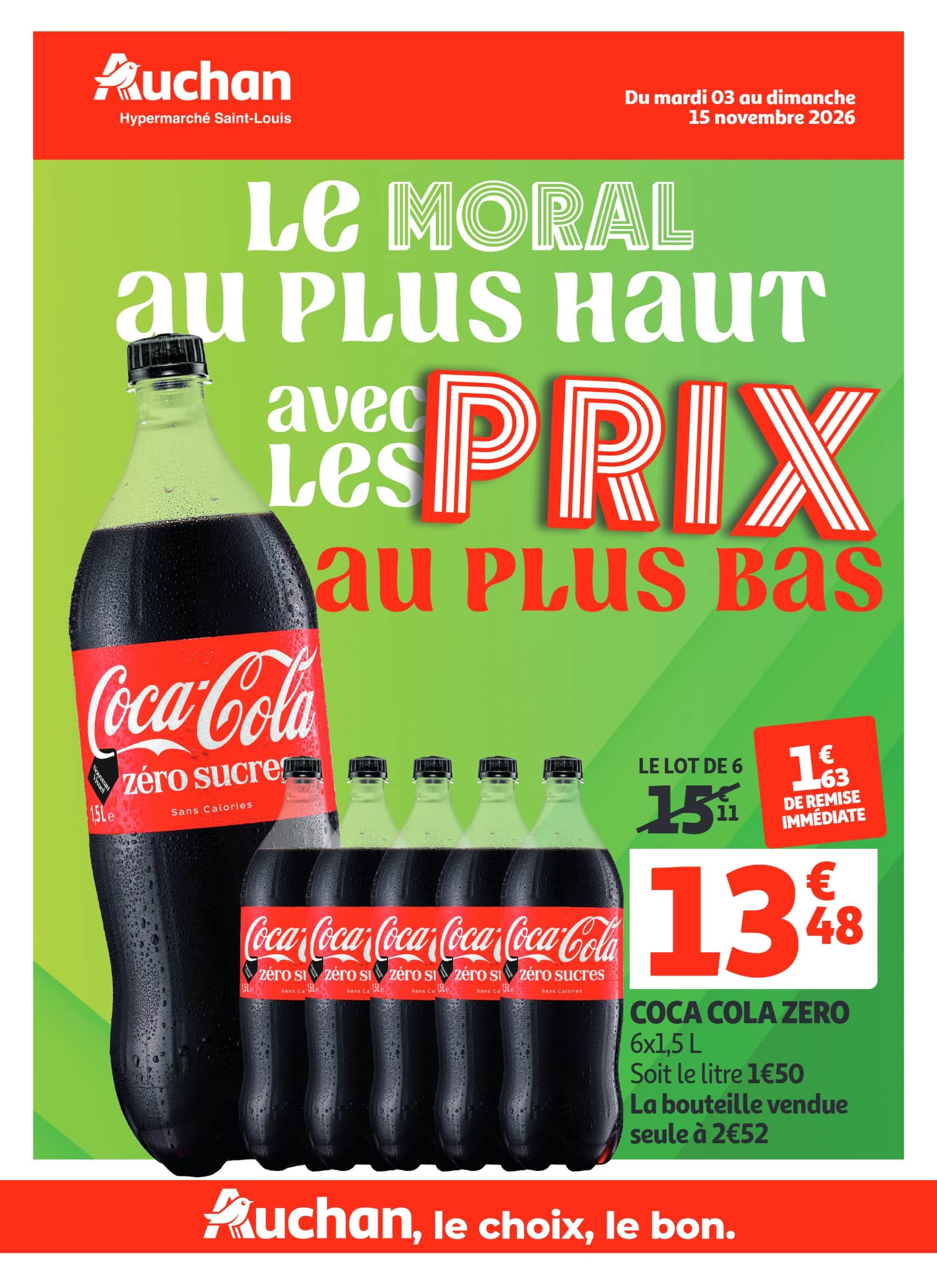 LE MORAL AU PLUS HAUT AVEC LES PRIX AU PLUS BAS