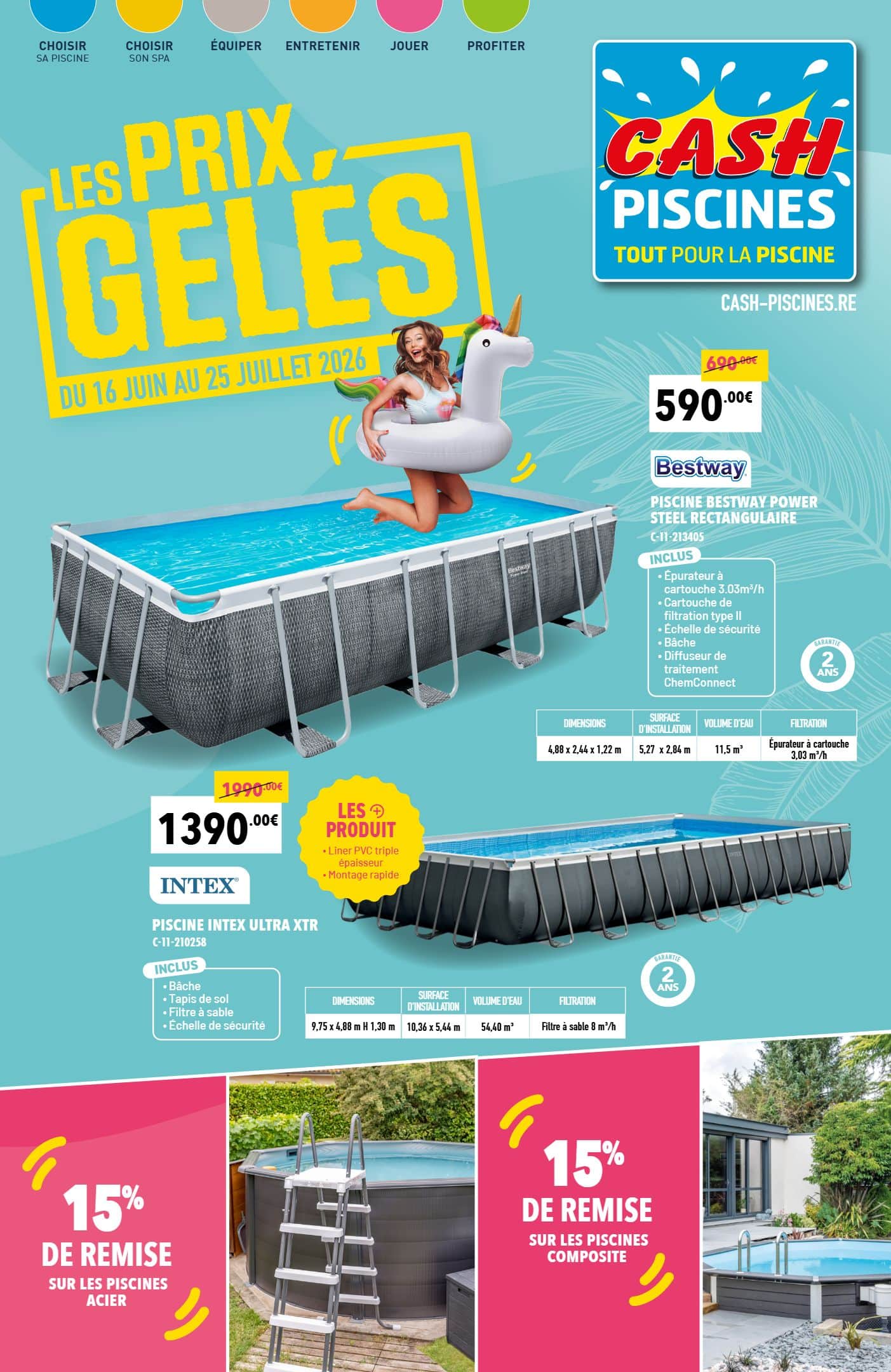 LES PRIX GELÉS