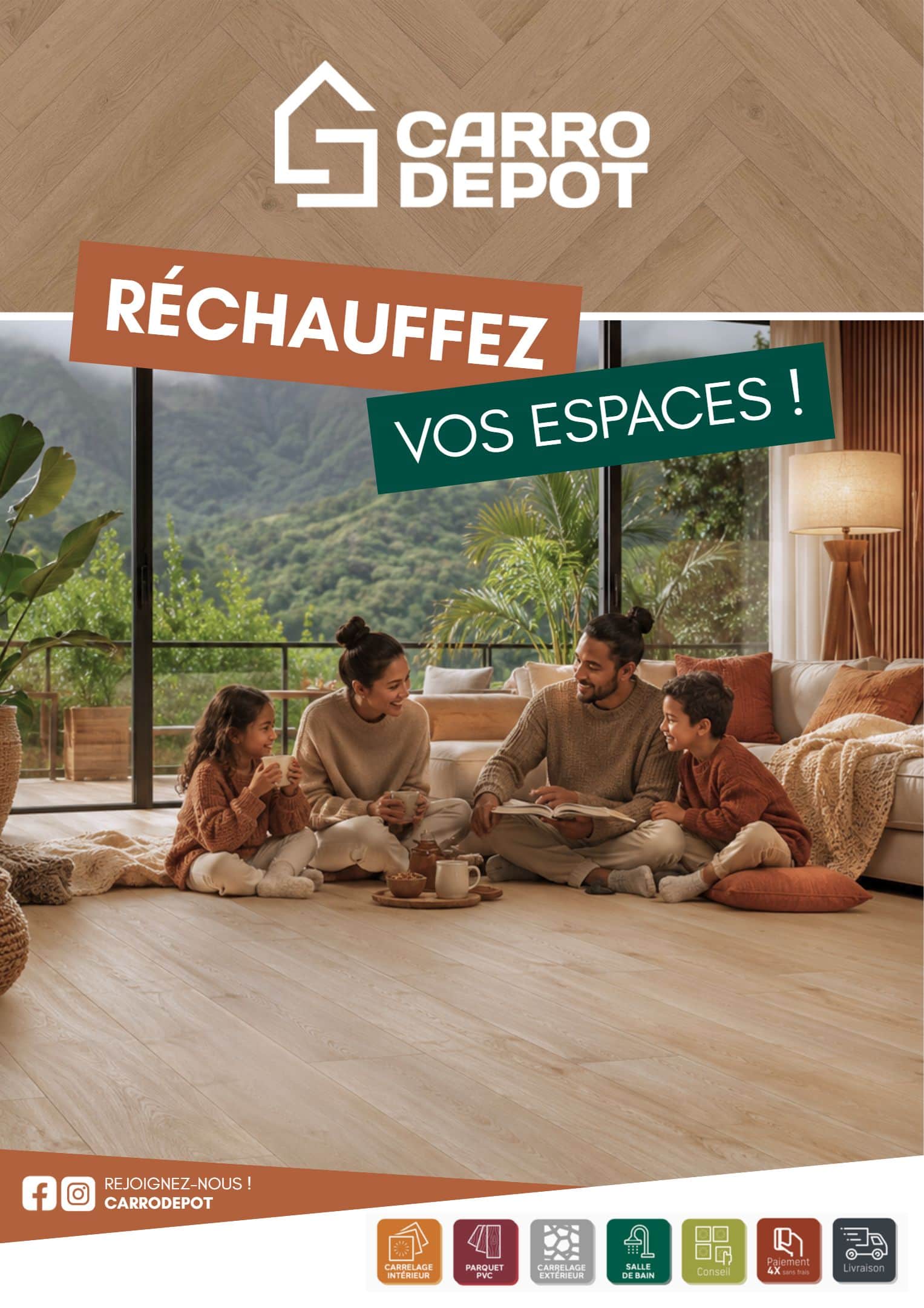 RÉCHAUFFEZ VOS ESPACES
