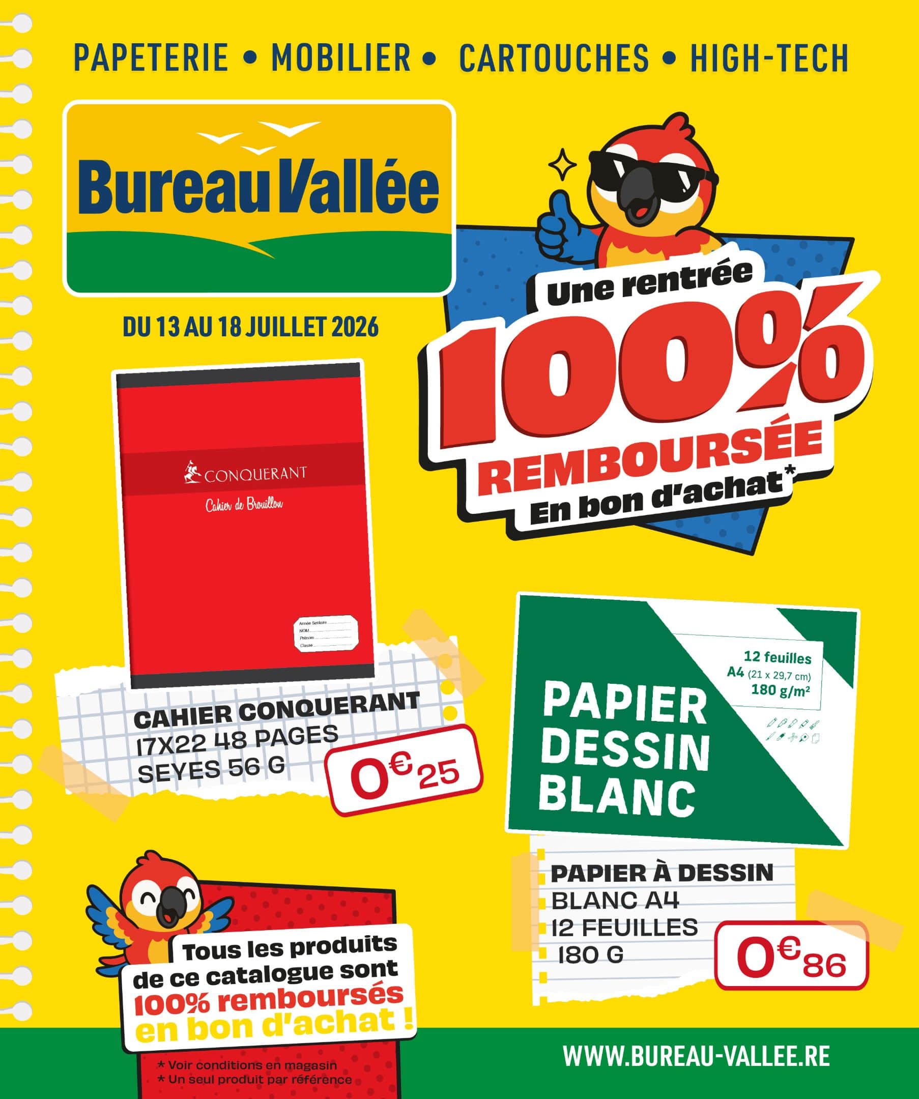 UNE RENTRÉE 100% REMBOURSÉE