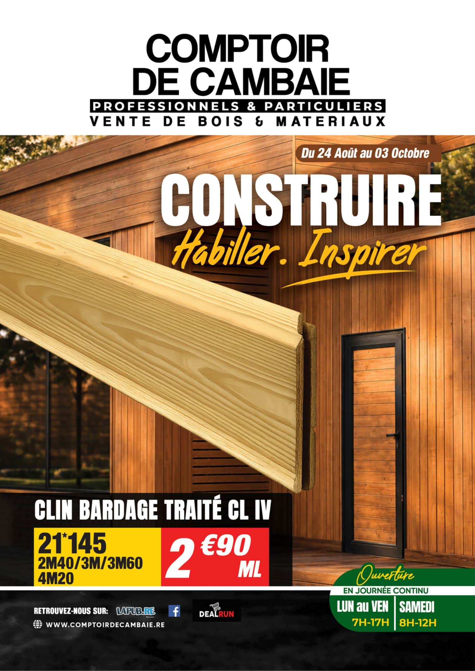 CONSTRUIRE. HABILLER. INSPIRER.