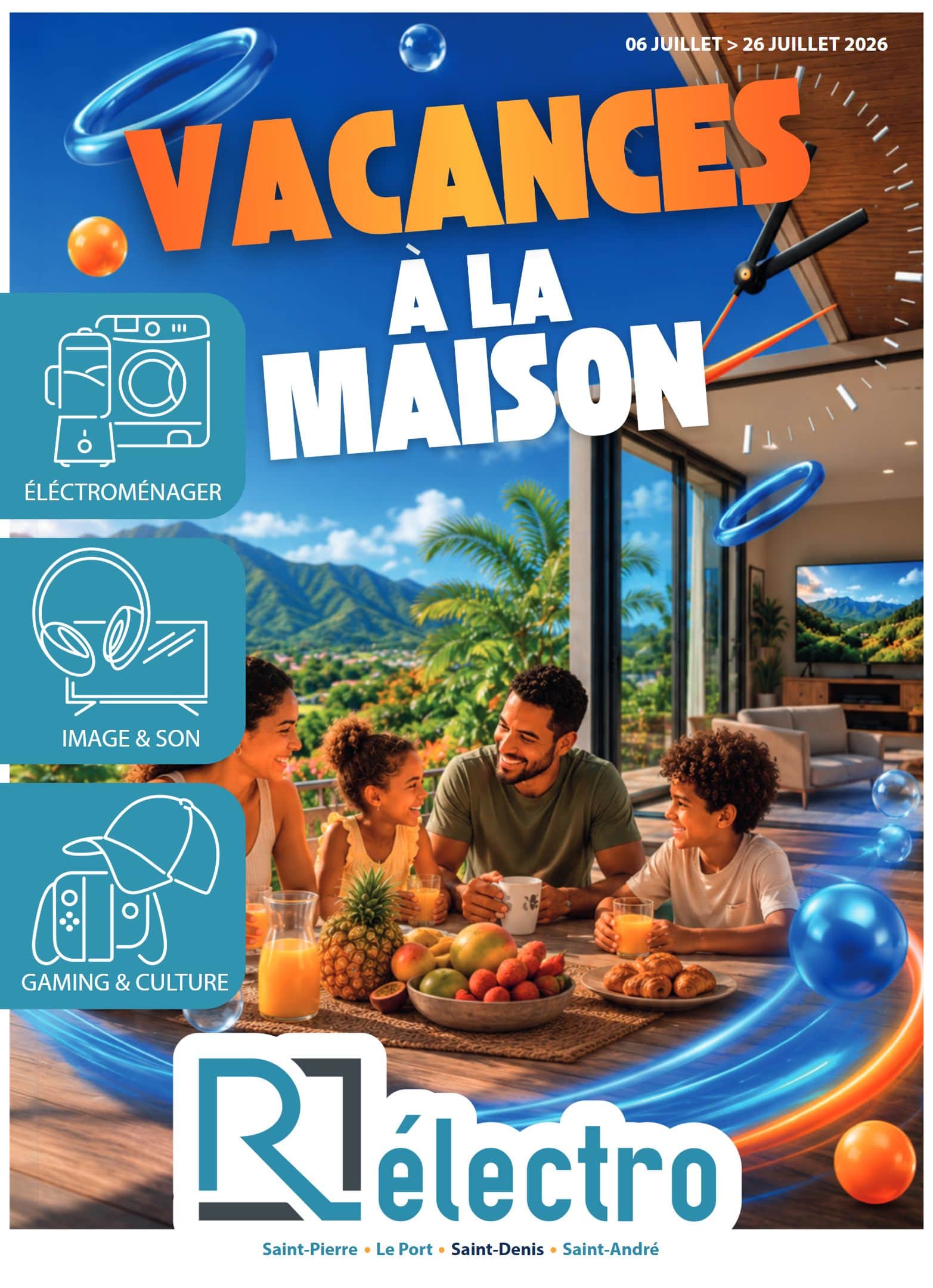 VACANCES À LA MAISON