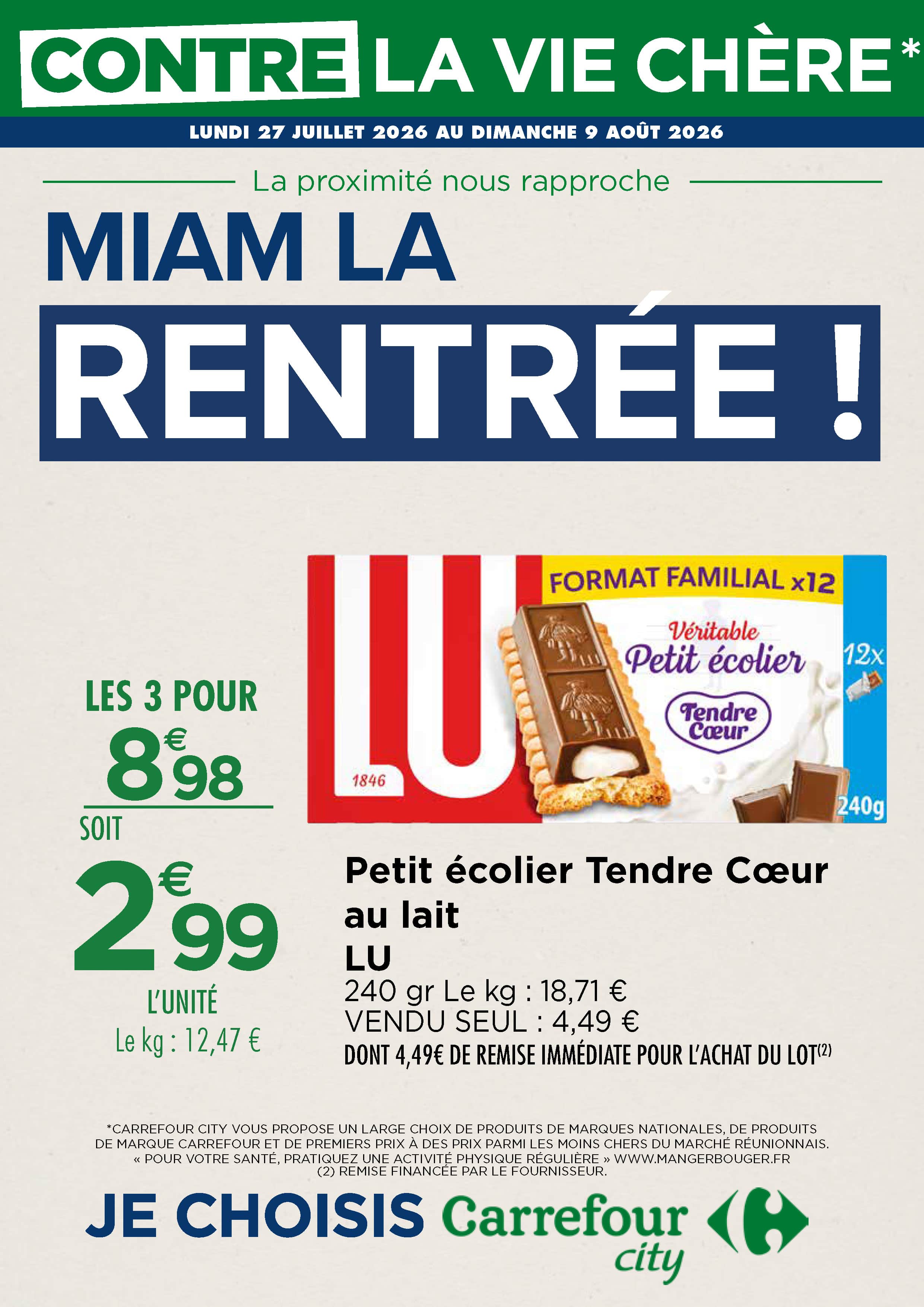 MIAM LA RENTRÉE