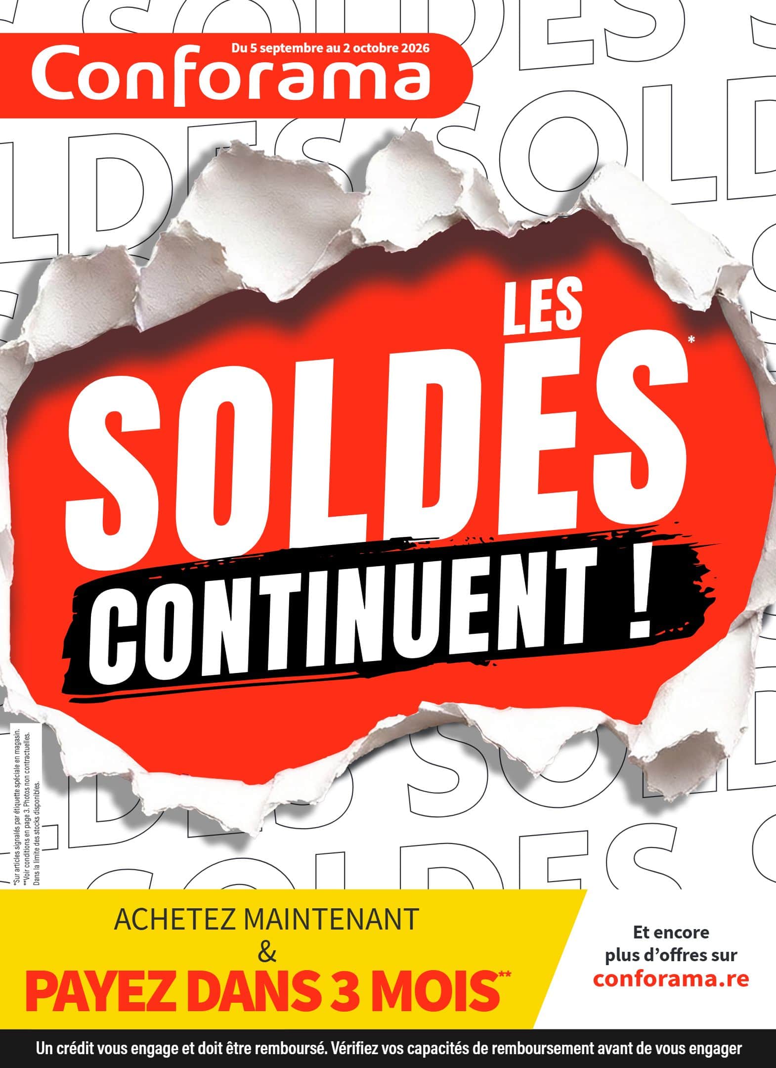 LES SOLDES CONTINUENT !