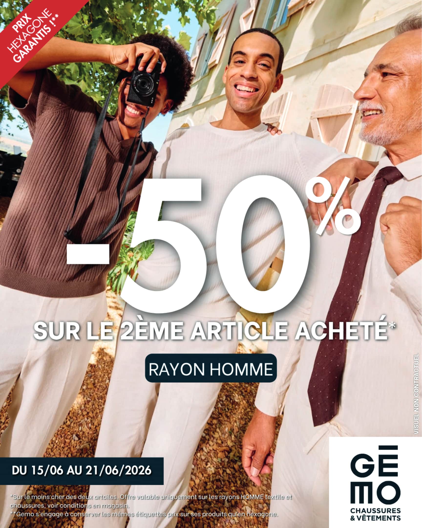 -50% SUR LE 2ÈME ARTICLE