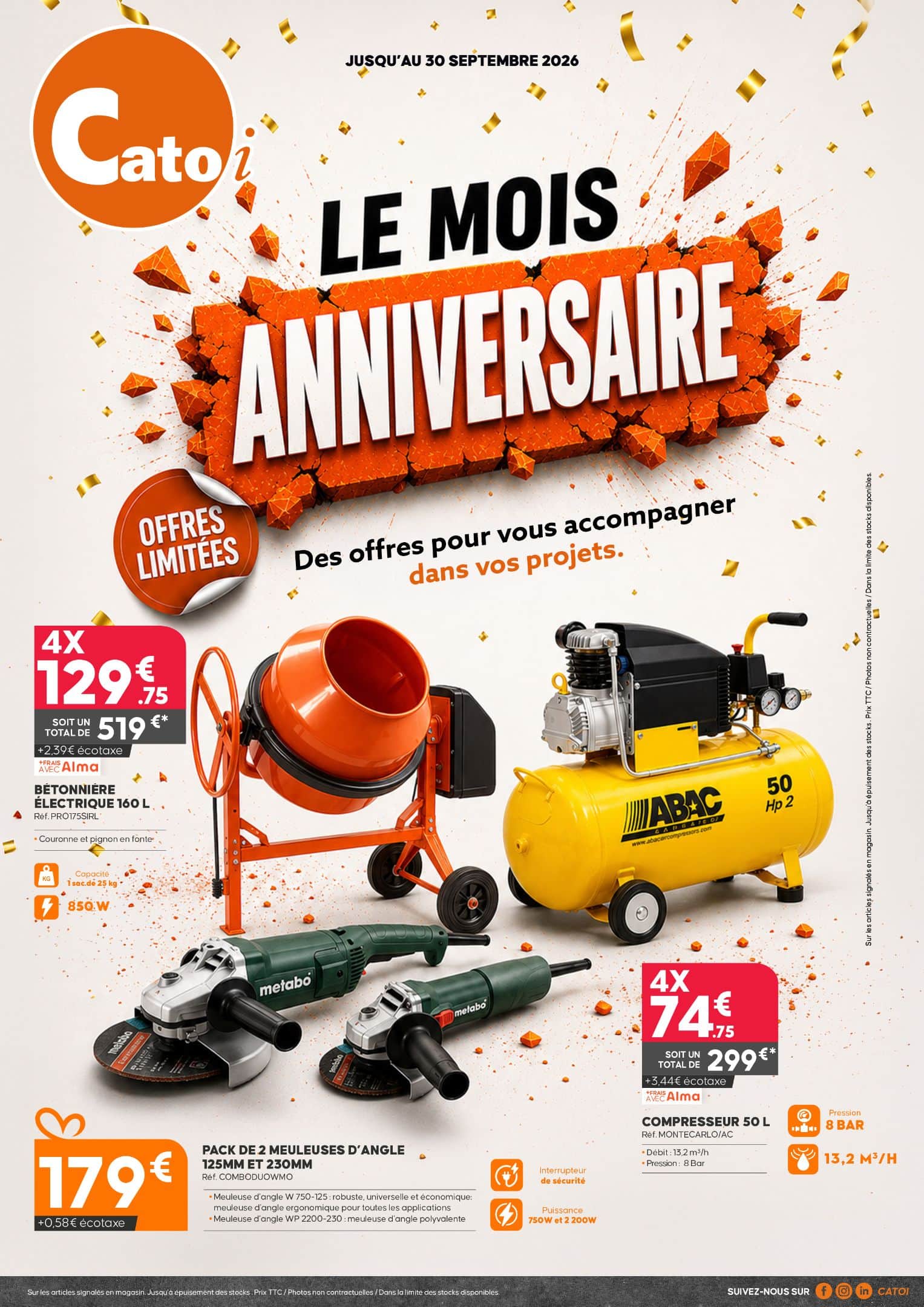 LE MOIS ANNIVERSAIRE