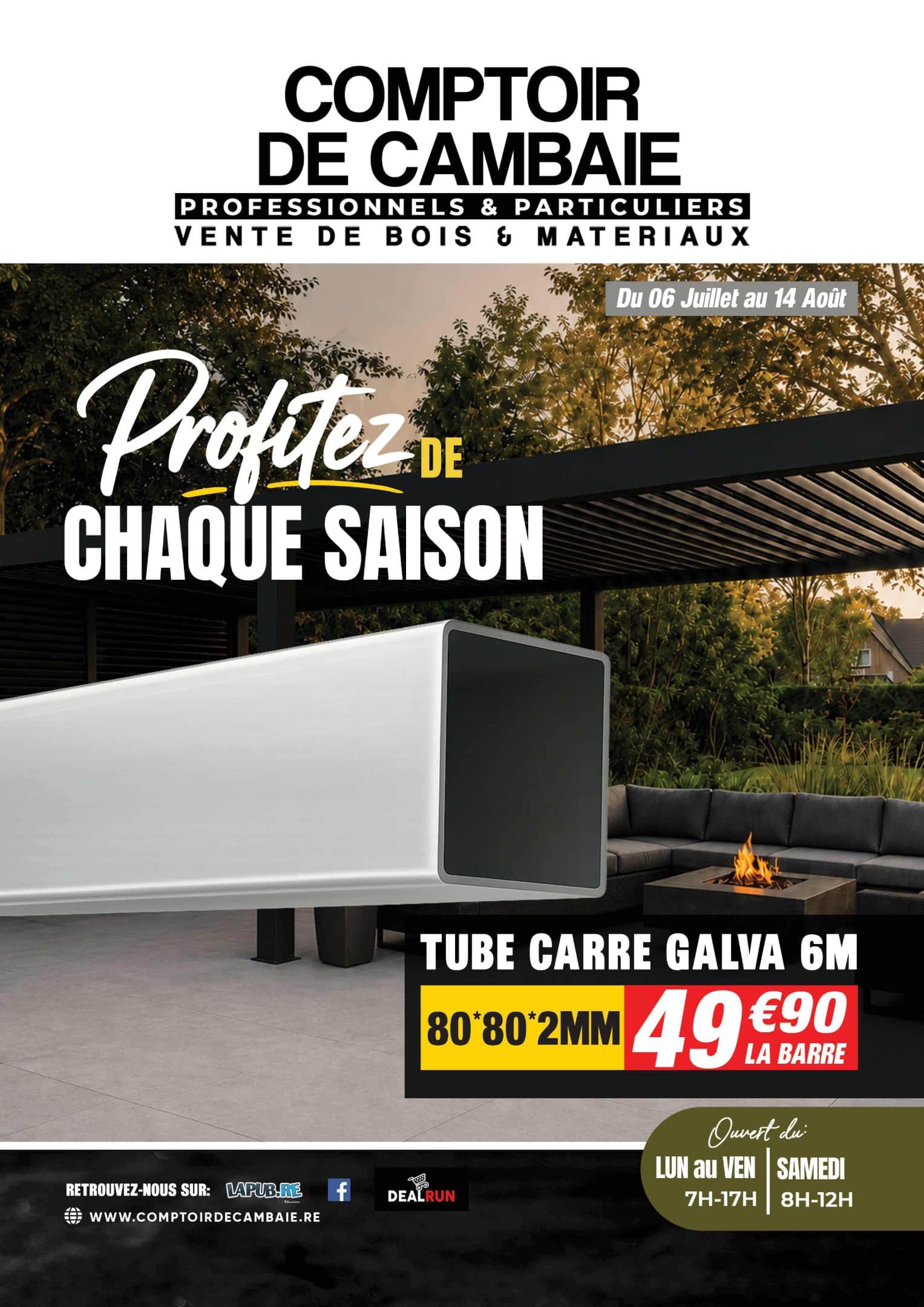 PROFITEZ DE CHAQUE SAISON