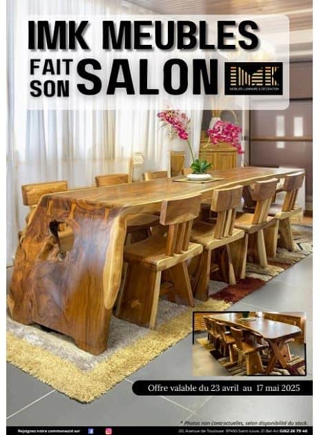 IMK MEUBLES FAIT SON SALON