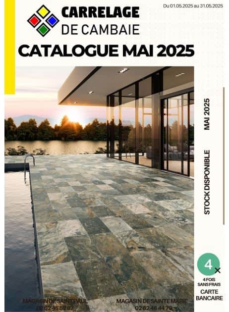 CATALOGUE MAI 2025