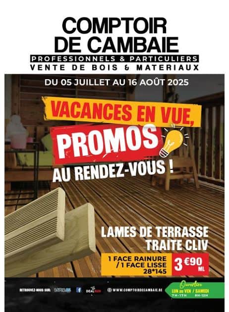 VACANCES EN VUE PROMOS