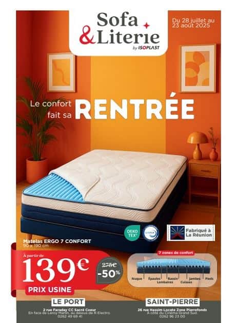 LE CONFORT FAIT SA RENTRÉE