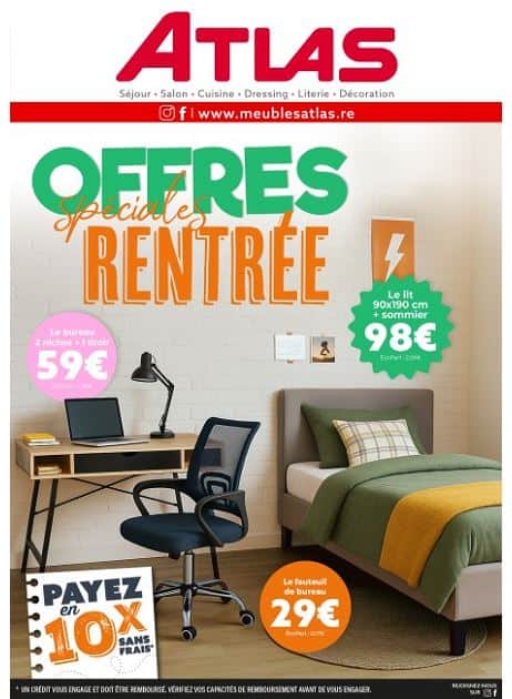 OFFRES SPÉCIALES RENTRÉE