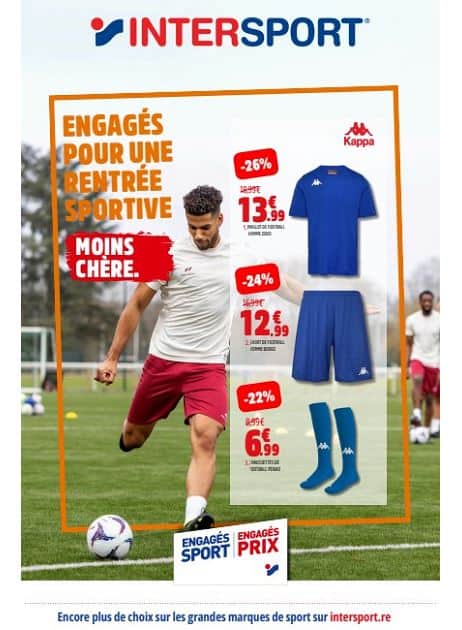 ENGAGÉS POUR UNE RENTRÉE SPORTIVE MOINS CHÈRE