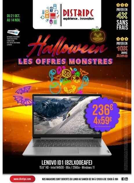 HALLOWEEN LES OFFRES MONSTRES