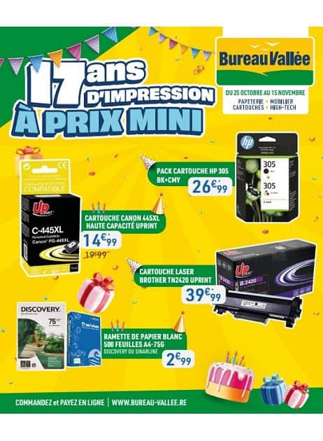 17 ANS D'IMPRESSION À PRIX MINI
