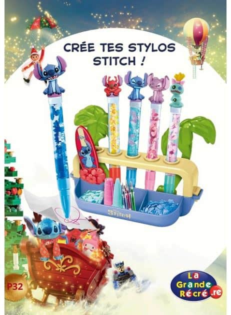 CRÉE TES STYLOS STITCH !