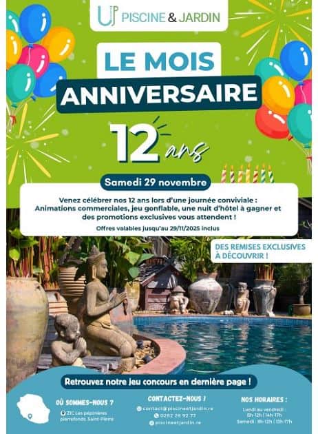 LE MOIS ANNIVERSAIRE