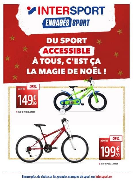 DU SPORT ACCESSIBLE À TOUS, C'EST ÇA LA MAGIE DE NOËL !