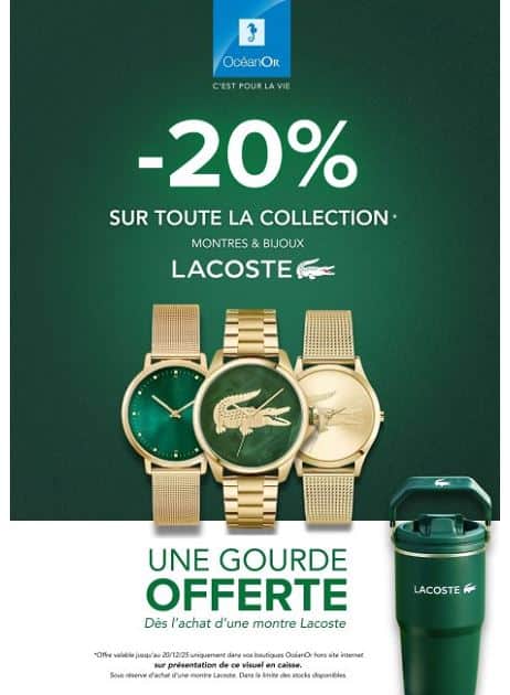 MONTRES & BIJOUX LACOSTE