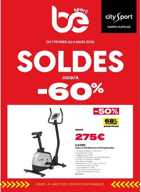 SOLDES JUSQU'À -60%