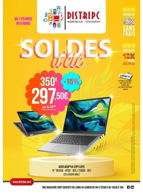 SOLDES D'ÉTÉ