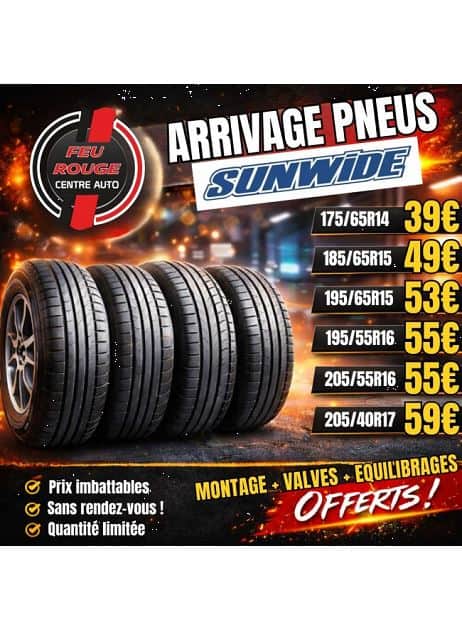 ARRIVAGE PNEUS