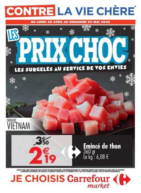 LES PRIX CHOC