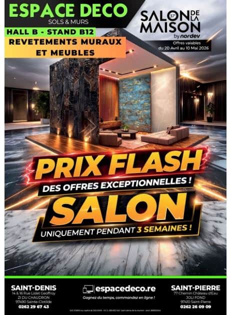 PRIX FLASH SALON - REVÊTEMENTS MURAUX ET MEUBLES
