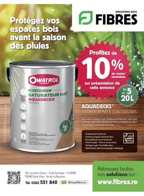 PROTEGEZ VOS ESPACES BOIS AVANT LA SAISON DES PLUIES