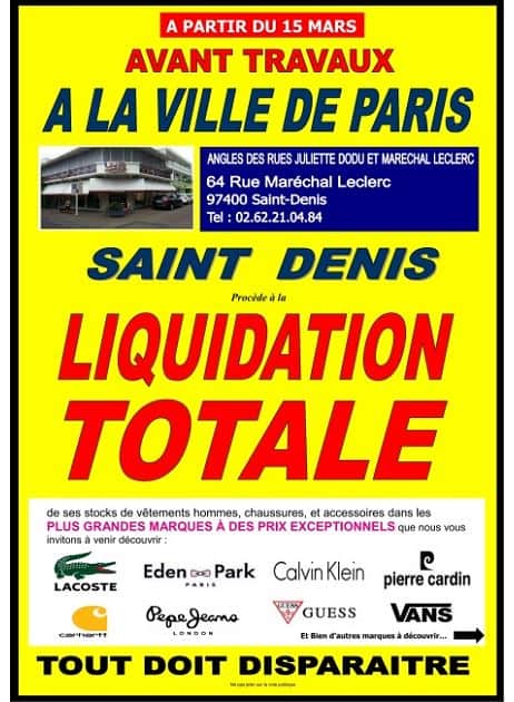 TOUT DOIT DISPARAITRE