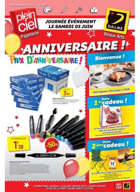 PRIX D ANNIVERSAIRE