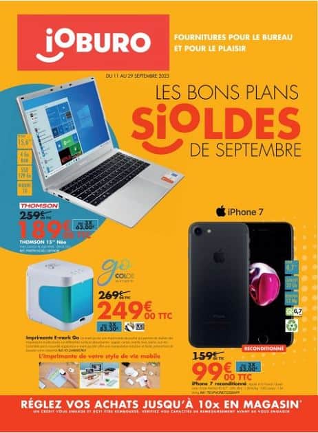 LES BON SOLDES DE SEPTEMBRE