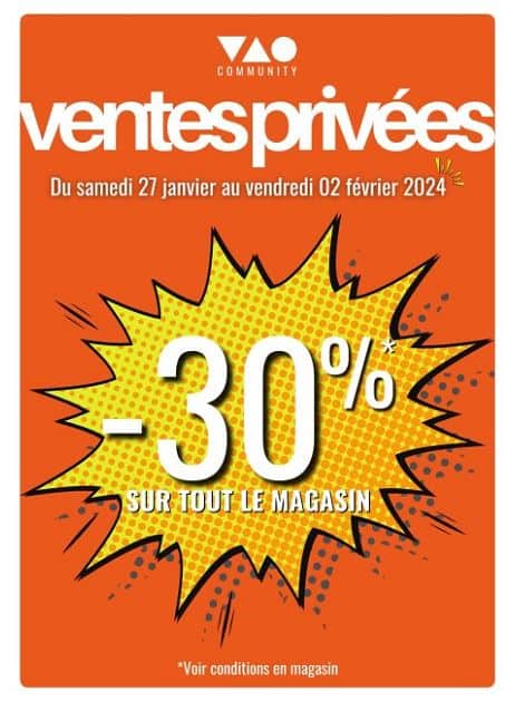 VENTES PRIVÉES
