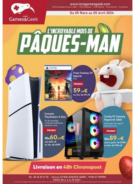 L'INCROYABLE MOIS DE PAQUES MAN