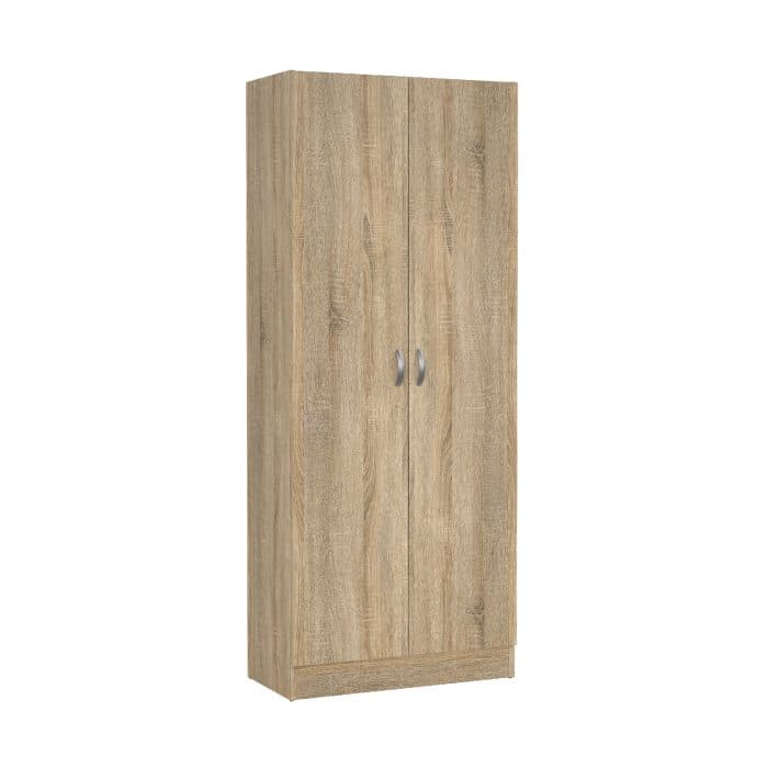 ARMOIRE À CHAUSSURES 2 PORTES - CHÊNE - Image 2