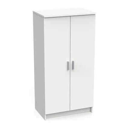 MEUBLE À CHAUSSURES 2 PORTES - BLANC - Image 2