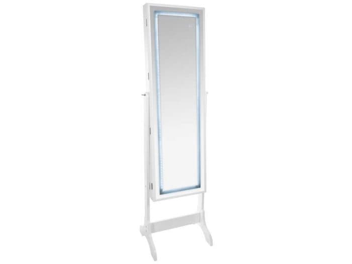 MIROIR ARMOIRE A BIJOUX OLED BLANC - Image 2