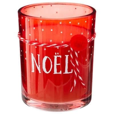 BOUGIE DANS VERRE NOEL +COULEUR - Image 2