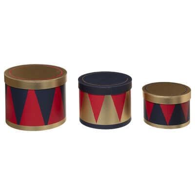 LOT DE 3 BOITES RONDES - Image 2