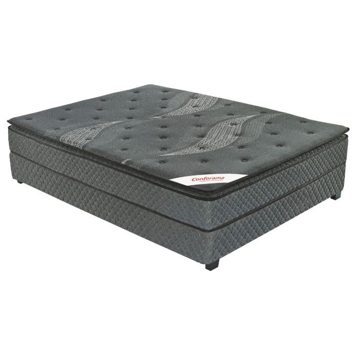 MATELAS + SOMMIER + PIEDS 140 X 190 CM - Image 2