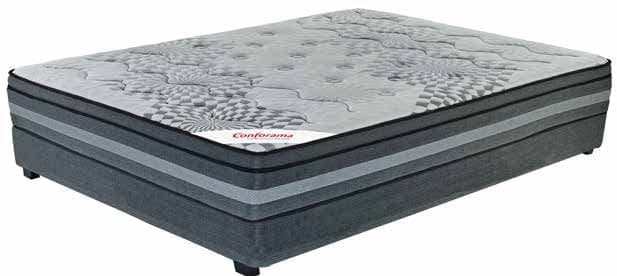 MATELAS + SOMMIER + PIEDS - 180 X 200 CM - Image 2
