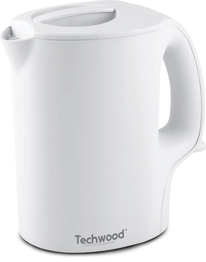 BOUILLOIRE FILAIRE 1 L 900 W ARRÊT AUTOMATIQUE - BLANC - TECHWOOD - Image 2