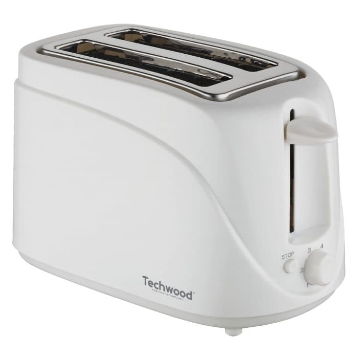 GRILLE-PAIN 2 FENTES 700 W 6 NIVEAUX - BLANC - TECHWOOD - Image 2