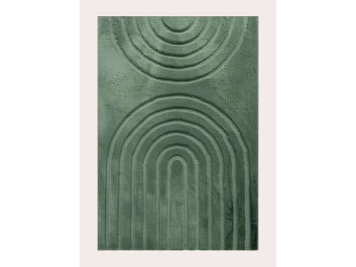 TAPIS 120 X 170 CM - VERT - Image 2